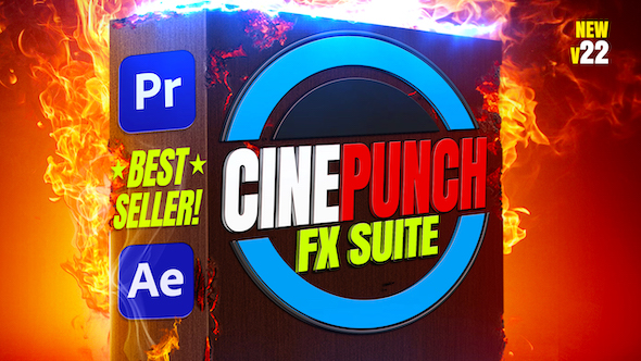 VideoHive CINEPUNCH I Video Effects Suite for Adobe After Effects & Adobe Premiere Pro 20601772
