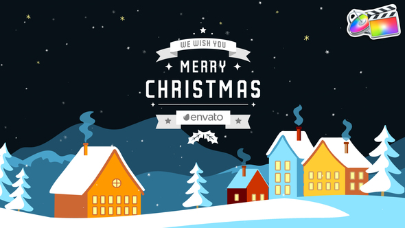 VideoHive Christmas Snow Greetings | FCPX 34822872
