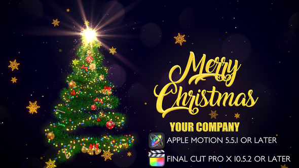 VideoHive Christmas Tree Wishes - Apple motion 34856784