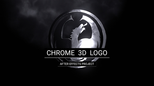 VideoHive Chrome 3D Logo 38353453