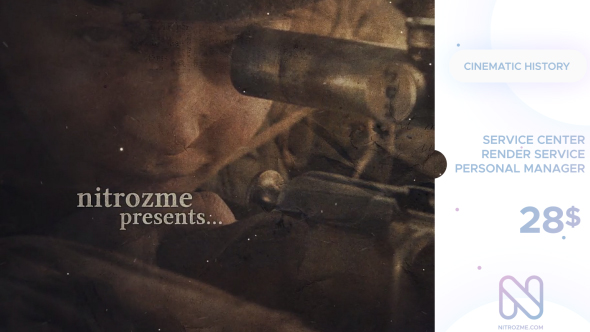 VideoHive Cinematic History 16519242