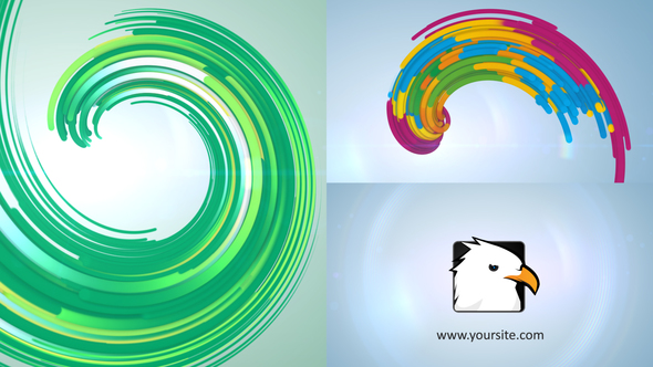 VideoHive Clean 3d Strings Logo 22888276