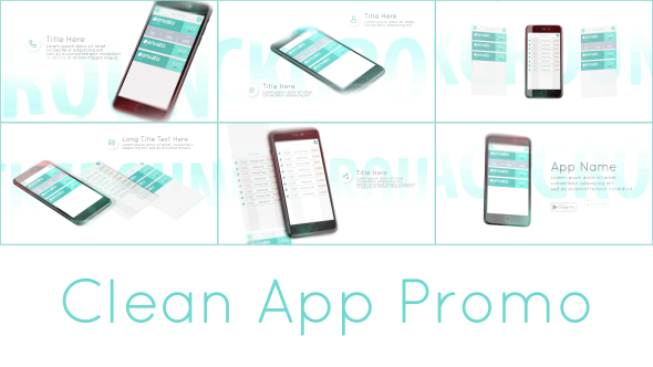 VideoHive Clean App Promo 17328108
