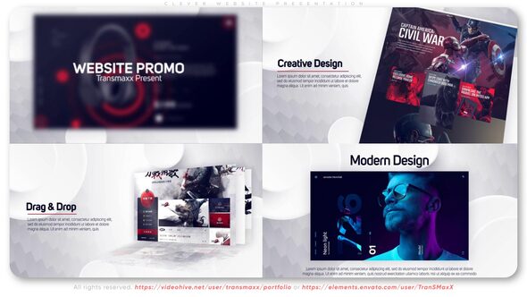 VideoHive Clever Website Presentation 39168119