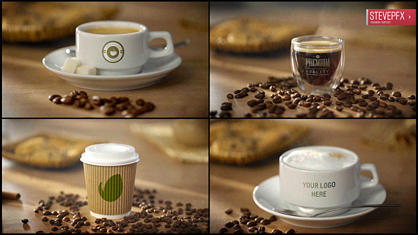 VideoHive Coffee AE Mockup | Espresso Americano Cappuccino Coffee to Go 19771274