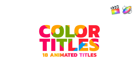VideoHive Color Titles | Final Cut Titles 29411398