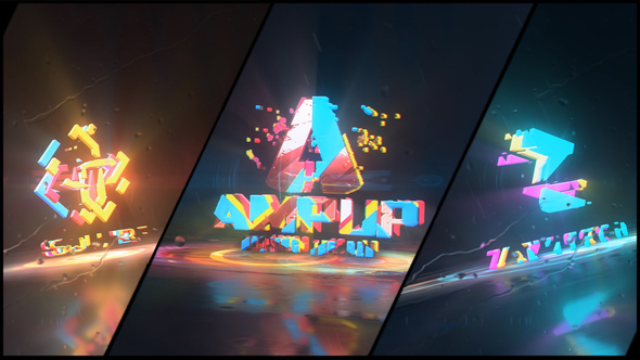 VideoHive Colorful Abstract Logo Reveal 31661522