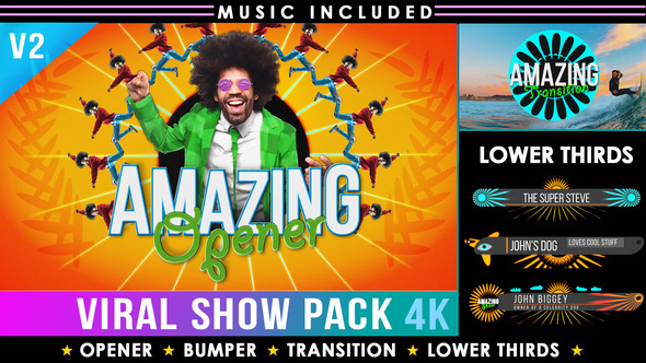 VideoHive Colorful Summer Intro Show Pack 2909321