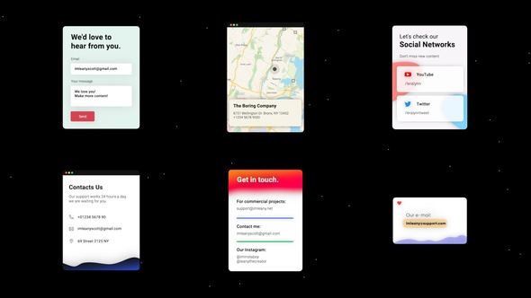 VideoHive Contact Information 33510163