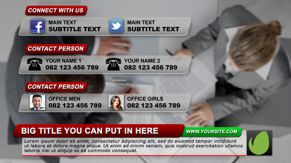 VideoHive Corporate Business Lower Thirds 3253863