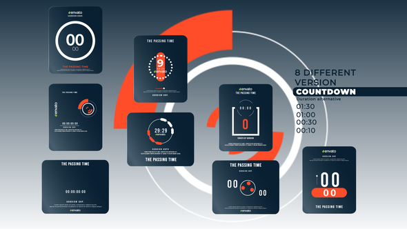 VideoHive Countdown Pack 38676131