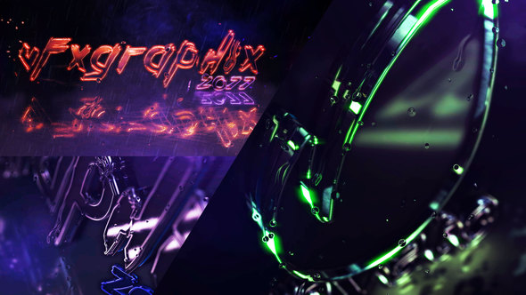 VideoHive Cyber Neon logo 22117205