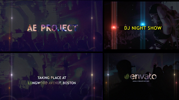 VideoHive DJ Night Show 8208410