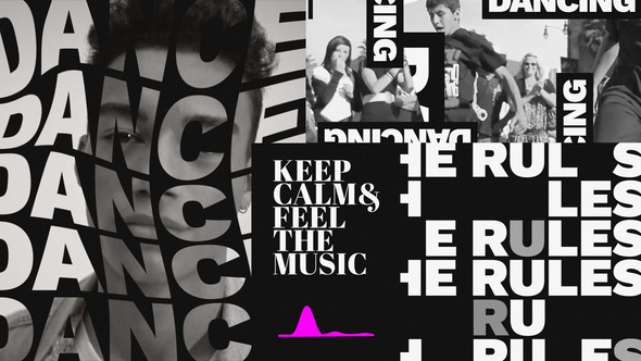 VideoHive Dancing Typography 22992899