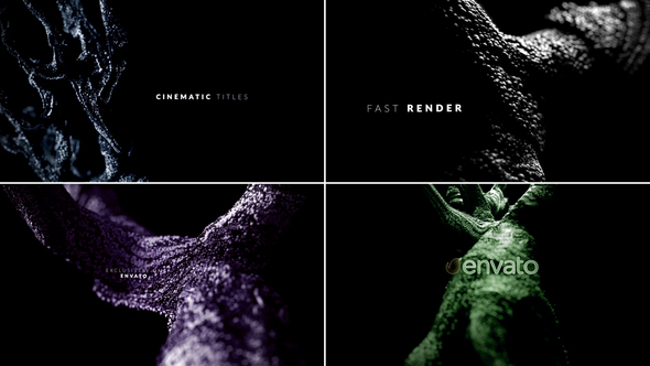 VideoHive Dark Cinematic Titles 28522385