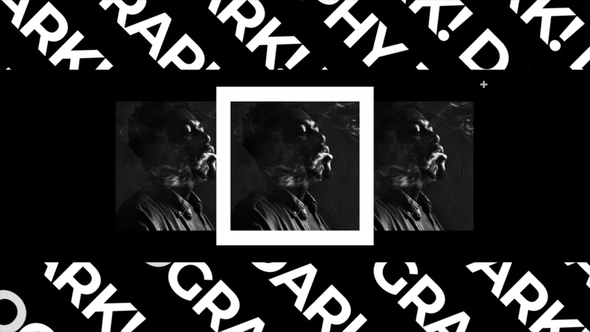 VideoHive Dark Typography Opener 38432421