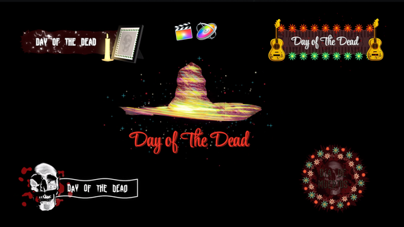 VideoHive Day of the Dead Titles 34467973