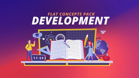 VideoHive Development – Flat Concept 32272165
