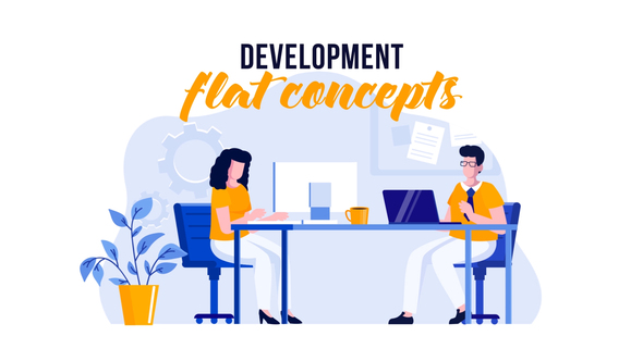 VideoHive Development - Flat Concept 32322522