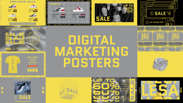 VideoHive Digital Marketing Posters 30955119
