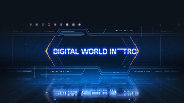 VideoHive Digital World Intro 28445833
