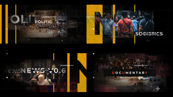 VideoHive Documentary News Opener 29294140