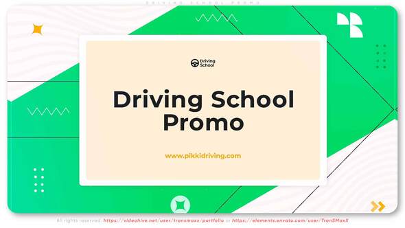 VideoHive Driving School Promo 33601874