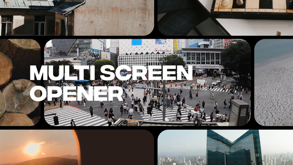 VideoHive Dynamic Multi Screen Opener 31693727
