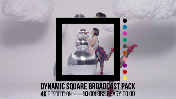 VideoHive Dynamic Square Broadcast Pack 14886568