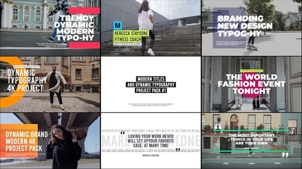 VideoHive Dynamic Typography V1 FCPX 35512230