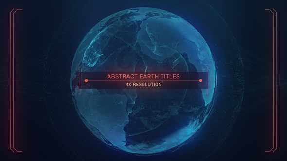 VideoHive Earth Abstract Titles Technology 31679892