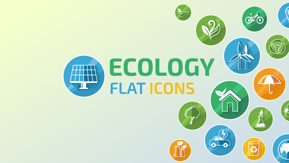 VideoHive Ecology Concept Icons 14825637