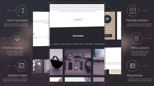 VideoHive Elegant Website Presentation 29806233