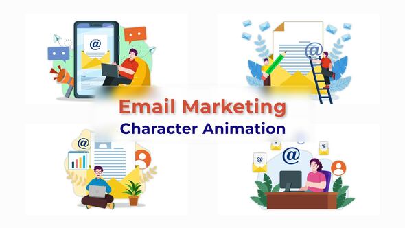 VideoHive Email Marketing Animation Scen Pack 38941128