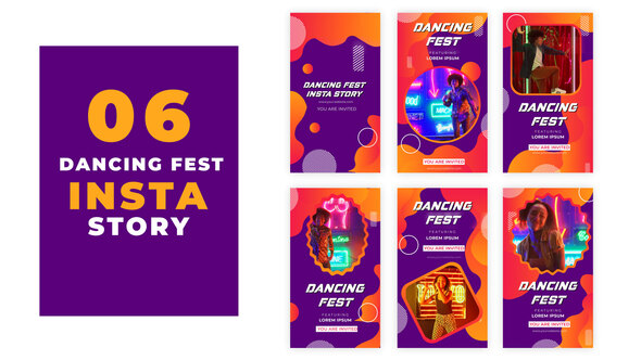 VideoHive Energetic Dancing Festival Instagram Story 39215874