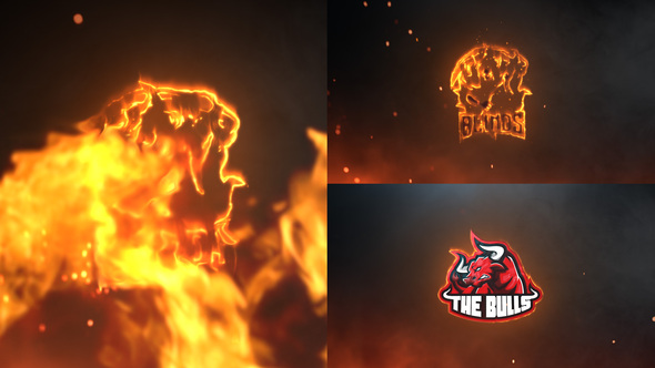 VideoHive Epic Fire Logo Reveal 38718241