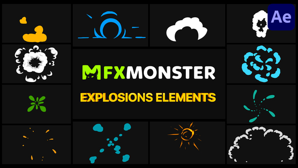 VideoHive Explosion Elements | After Effects 32067642