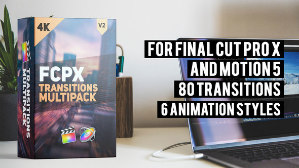 VideoHive FCPX Transitions Multipack 20406765