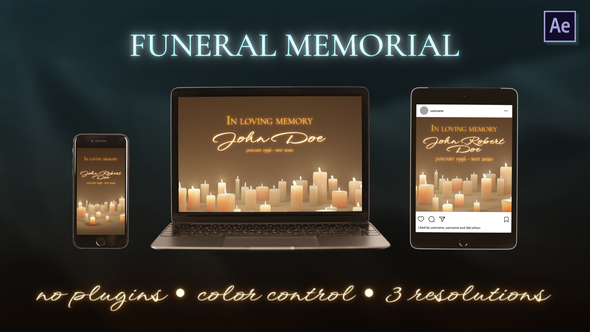 VideoHive FUNERAL MEMORIAL 39104856