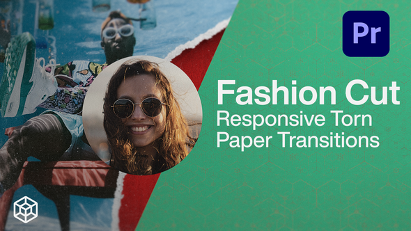 VideoHive Fashion Cut - Responsive Torn Paper Transitions 34615603