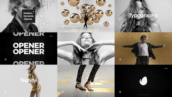 VideoHive Fast Dynamic Opener / Stomp Typography Promo / Short Clean Vlog Intro / Youtube Channel 32108098