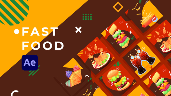 VideoHive Fast Food Product Promo | After Effects 31670718
