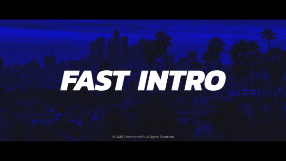 VideoHive Fast Intro 21283504