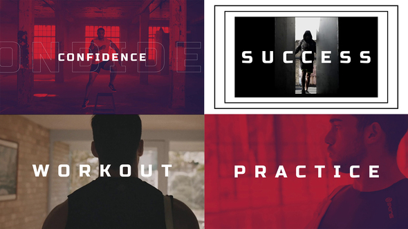 VideoHive Fast Sports Opener / Glitch Fitness and Workout 27087936