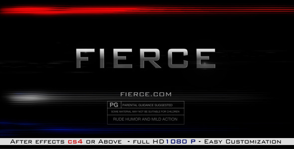 VideoHive Fierce 2874468
