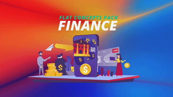 VideoHive Finance – Flat Concept 32272195