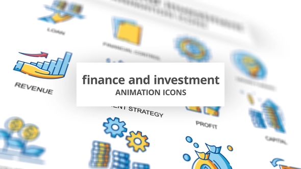 VideoHive Finance & Investment - Animation Icons 32096701