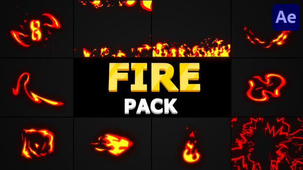 VideoHive Fire Pack | After Effects 31601994