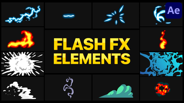 VideoHive Flash FX Pack 05 | After Effects 30958506