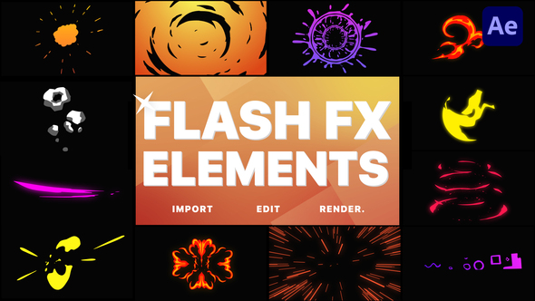 VideoHive Flash FX Pack | After Effects 31542418